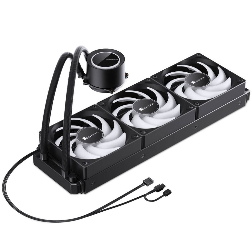 Jonsbo TG-360 AiO Cooler, ARGB - 360mm, Black : image 10