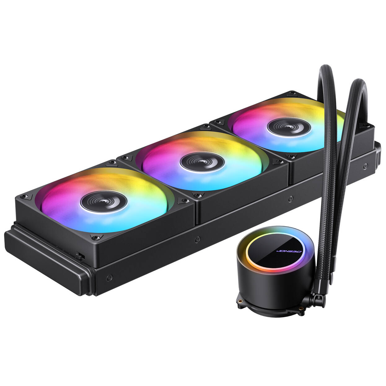 Jonsbo TG-360 AiO Cooler, ARGB - 360mm, Black : image 5