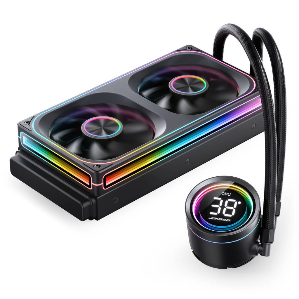Jonsbo TH-240 AiO Water Cooler, ARGB - 240mm, black