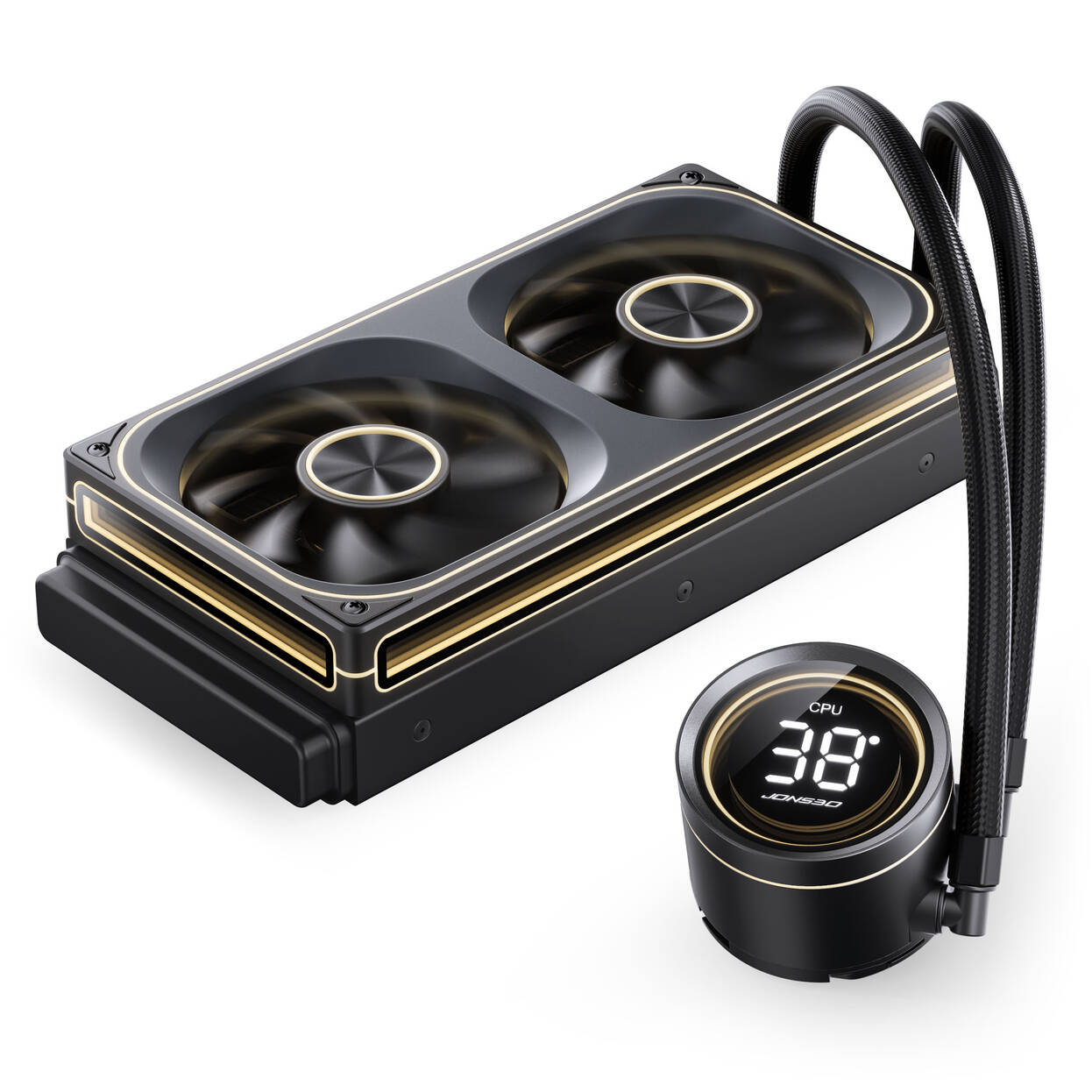 Jonsbo TH-240 AiO Water Cooler, ARGB - 240mm, black