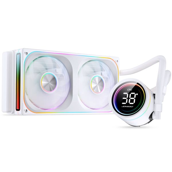 Jonsbo TH-240 AIO Cooler, ARGB – 240mm, white