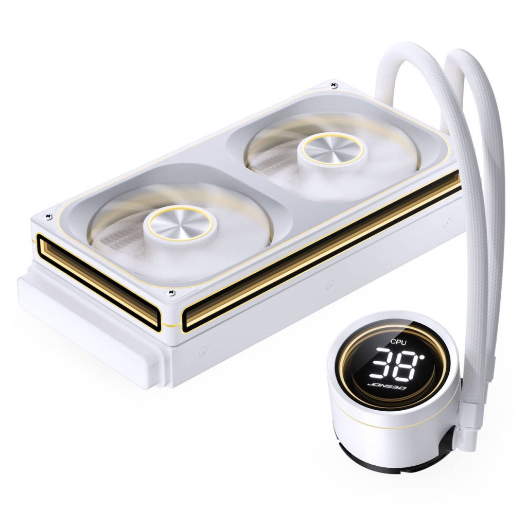 Jonsbo TH-240 AIO Cooler, ARGB - 240mm, white