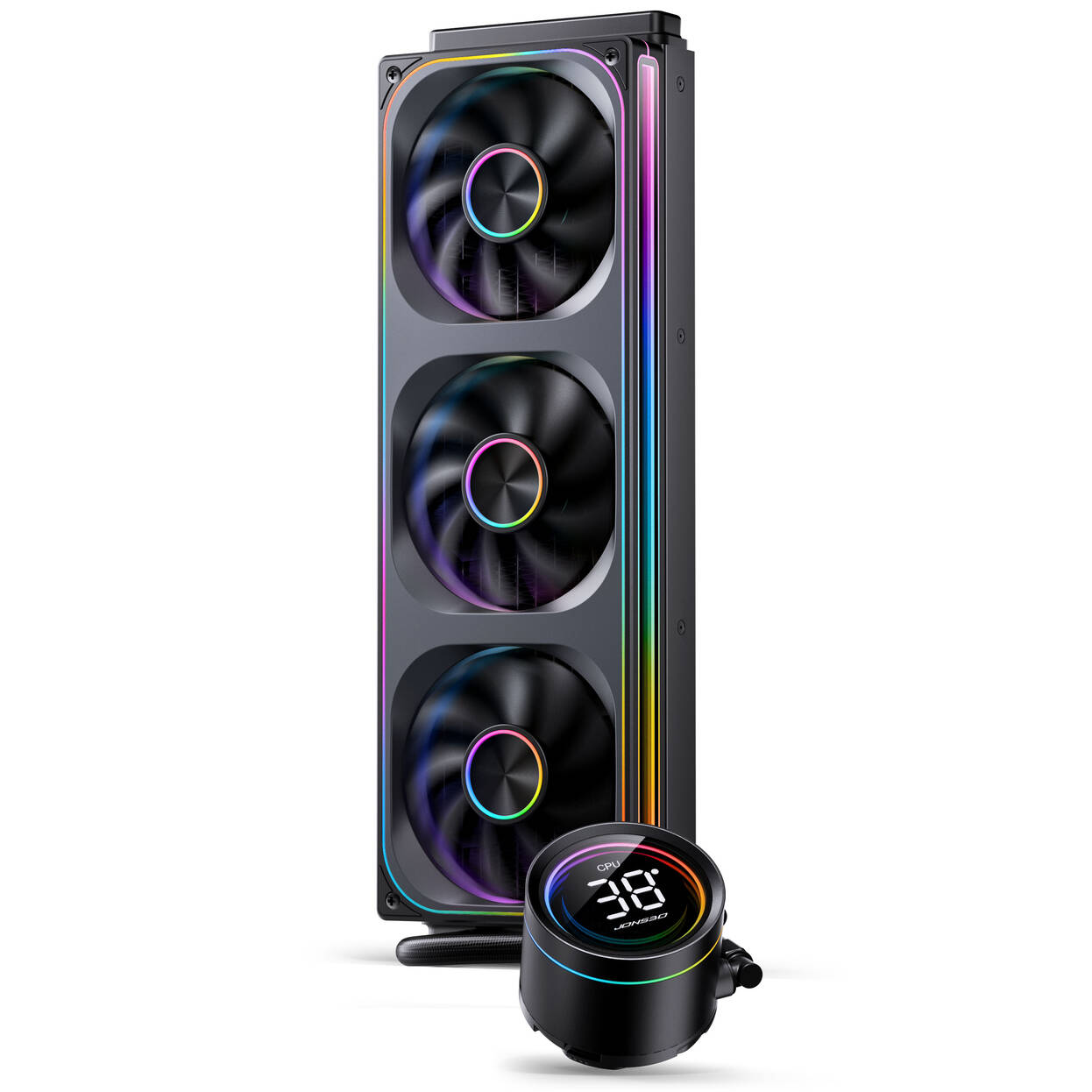 Jonsbo TH-360 AIO Cooler, ARGB - 360mm, black