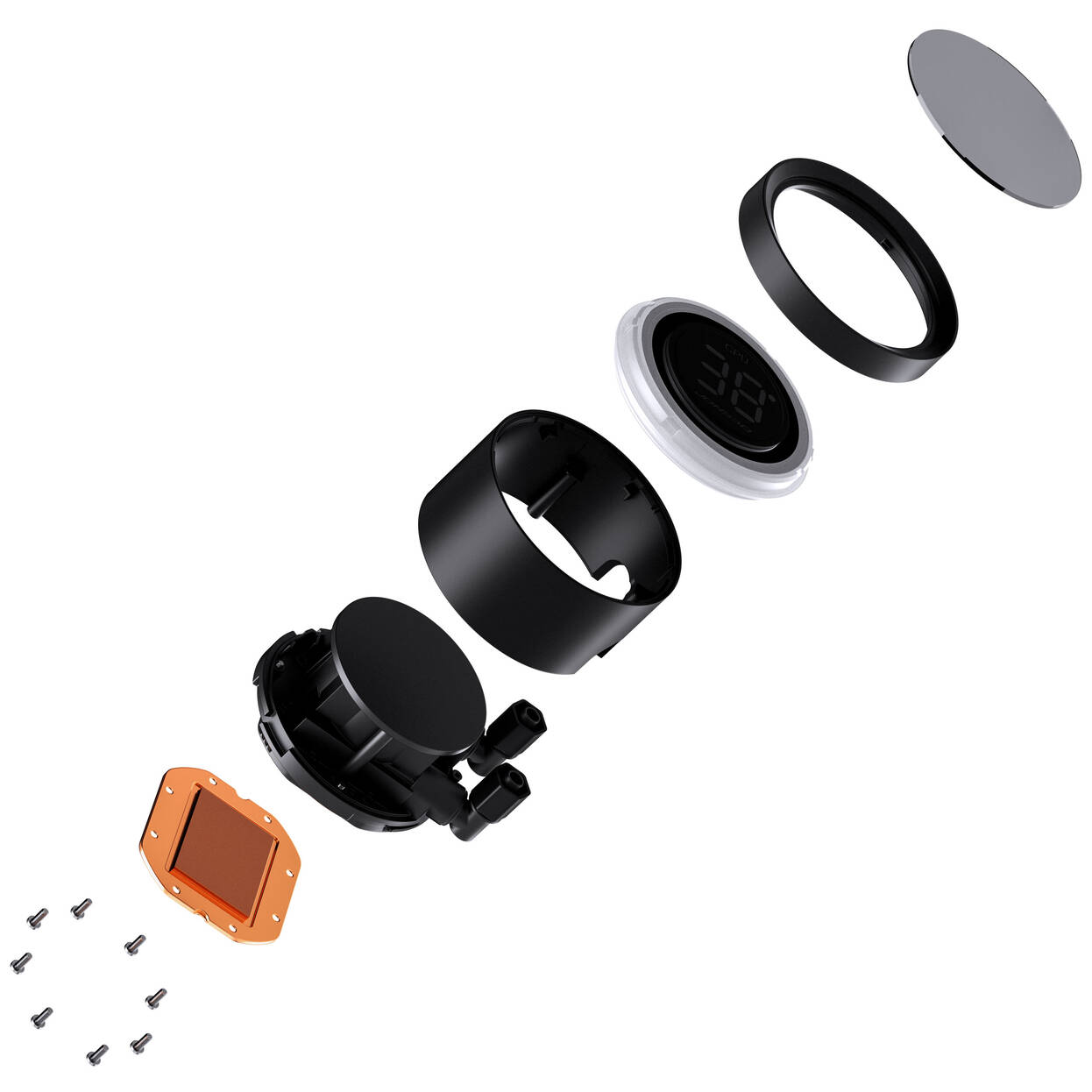 Jonsbo TH-360 AIO Cooler, ARGB - 360mm, black
