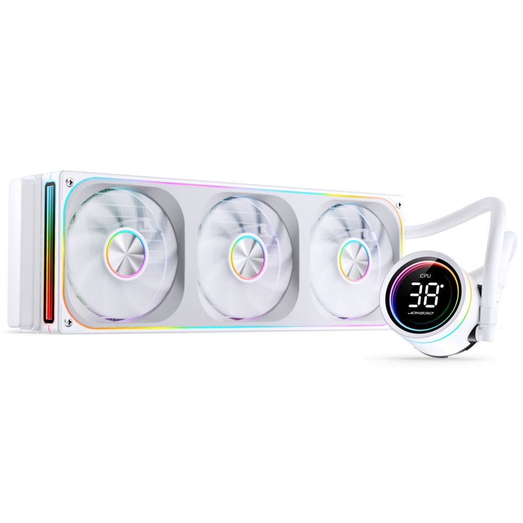 Jonsbo TH-360 AIO Cooler, ARGB - 360mm, white : image 1
