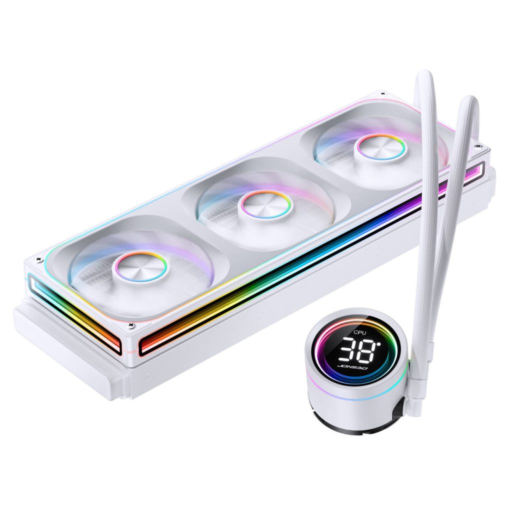 Jonsbo TH-360 AIO Cooler, ARGB - 360mm, white : image 4