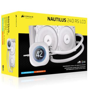 Corsair Nautilus RS 240 LCD ARGB All-in-One Water Cooling - 240 mm, white