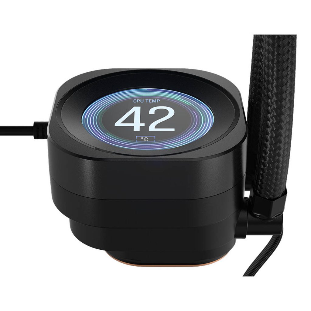 Corsair Nautilus RS 360 LCD ARGB Complete Water Cooling - 360 mm, black