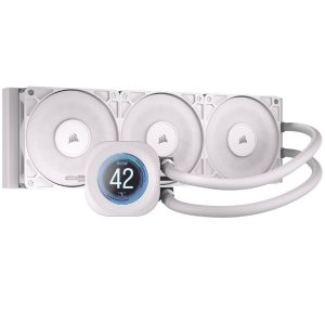 Corsair Nautilus RS 360 LCD ARGB All-in-One Water Cooling - 360 mm, white