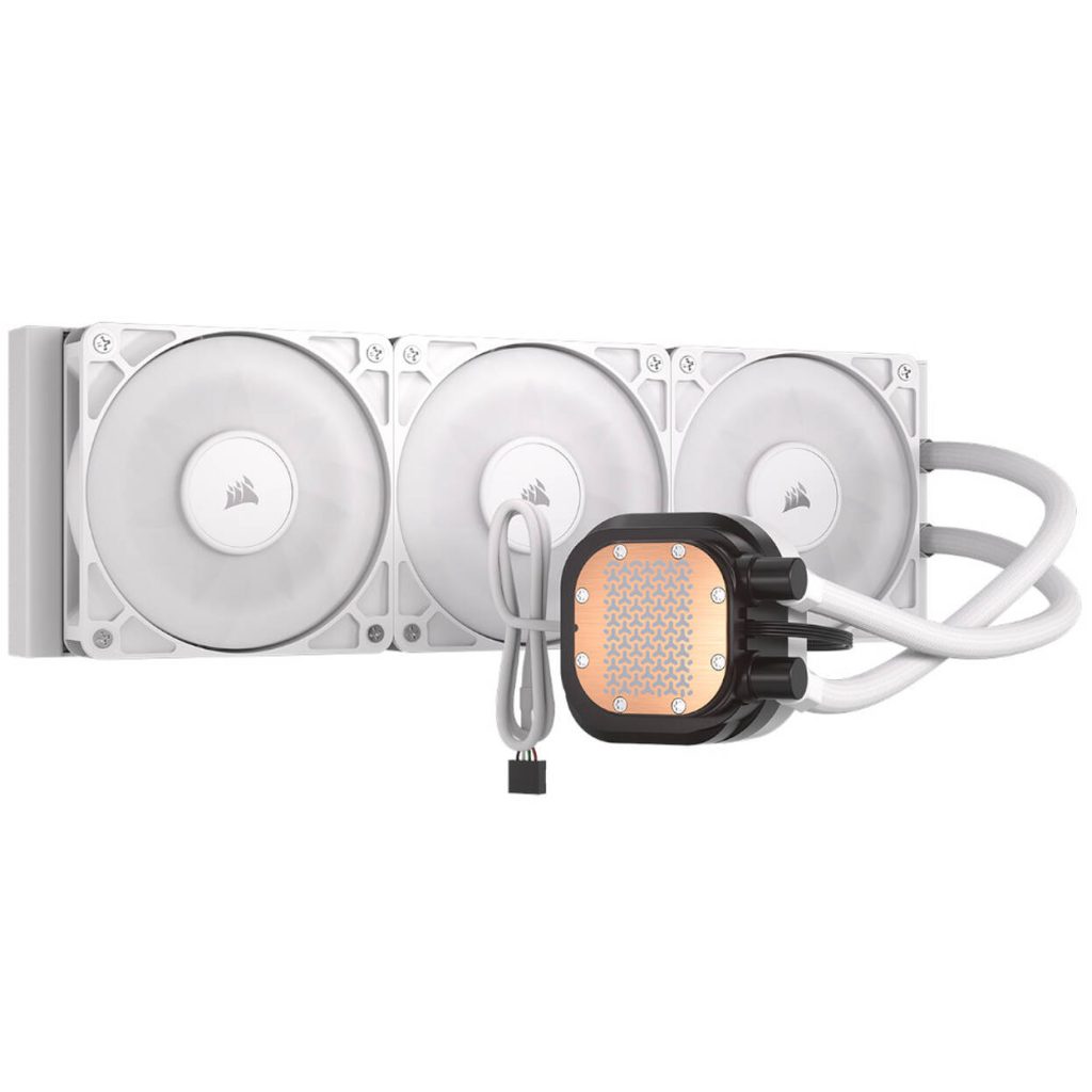 Corsair Nautilus RS 360 LCD ARGB All-in-One Water Cooling - 360 mm, white