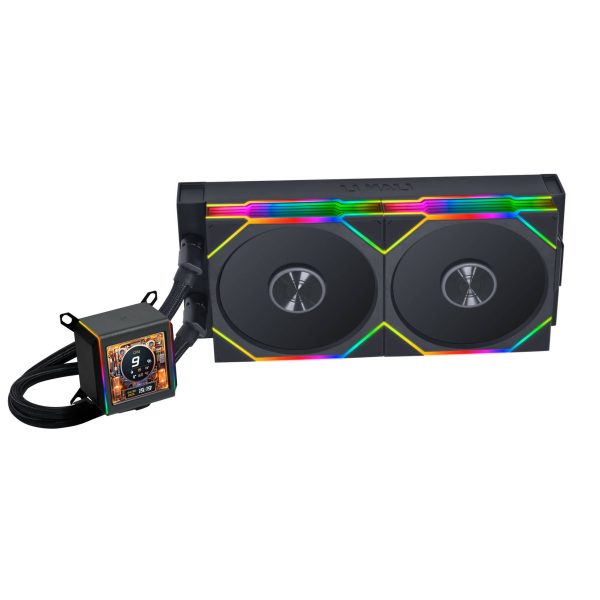 Lian Li Galahad II LCD 280 TL Wireless AIO Cooler – Black