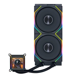 Lian Li Galahad II LCD 280 TL Wireless AIO Cooler - Black