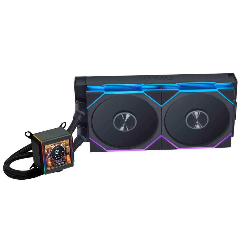 Lian Li Galahad II LCD 280 TL Wireless AIO Cooler - Black