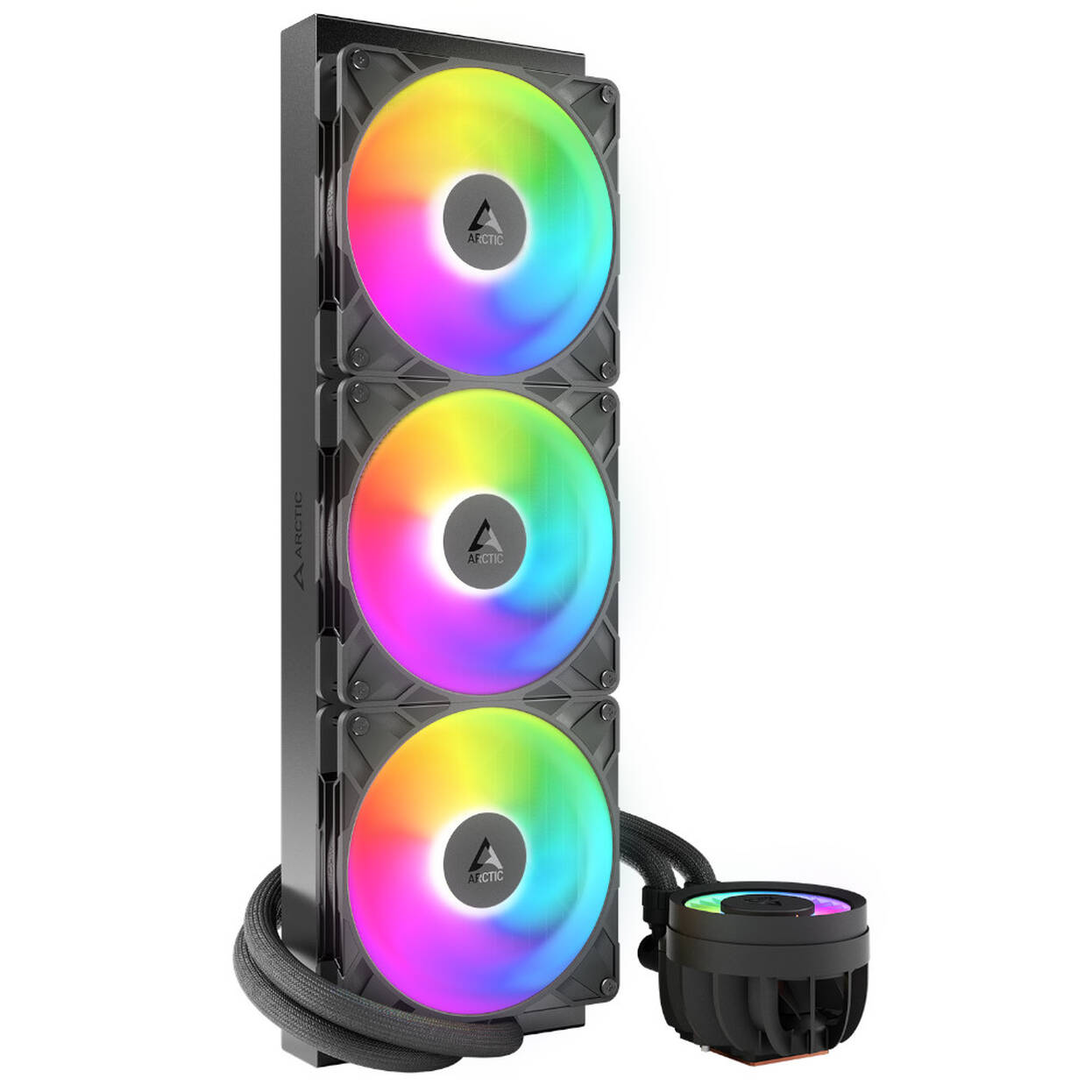 Arctic Liquid Freezer III Pro A-RGB 420 AiO Water Cooling - 420mm, black : image 2
