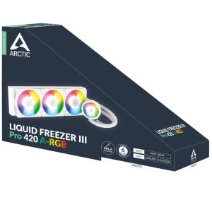 Arctic Liquid Freezer III Pro A-RGB 420 AIO Cooler - 420mm, white