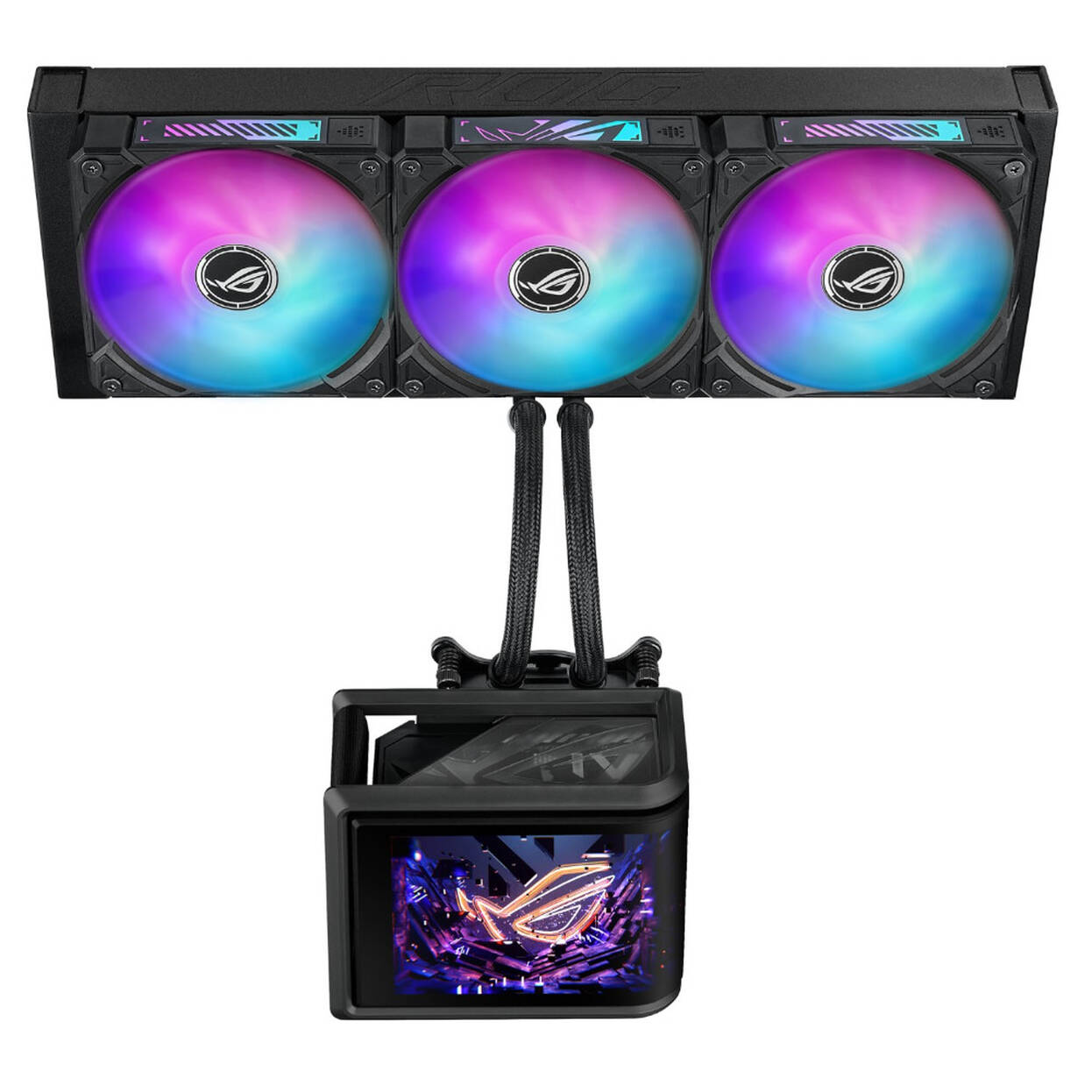 ASUS ROG Ryuo IV SLC 360 ARGB AiO Water Cooling - 360mm, black
