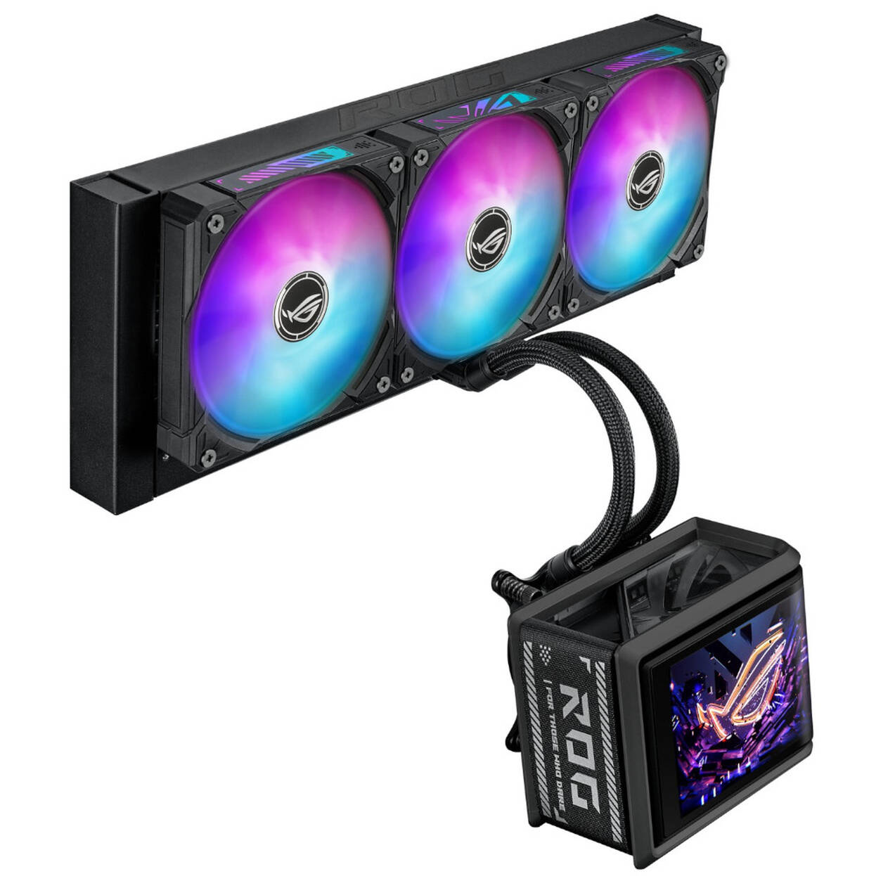 ASUS ROG Ryuo IV SLC 360 ARGB AiO Water Cooling - 360mm, black
