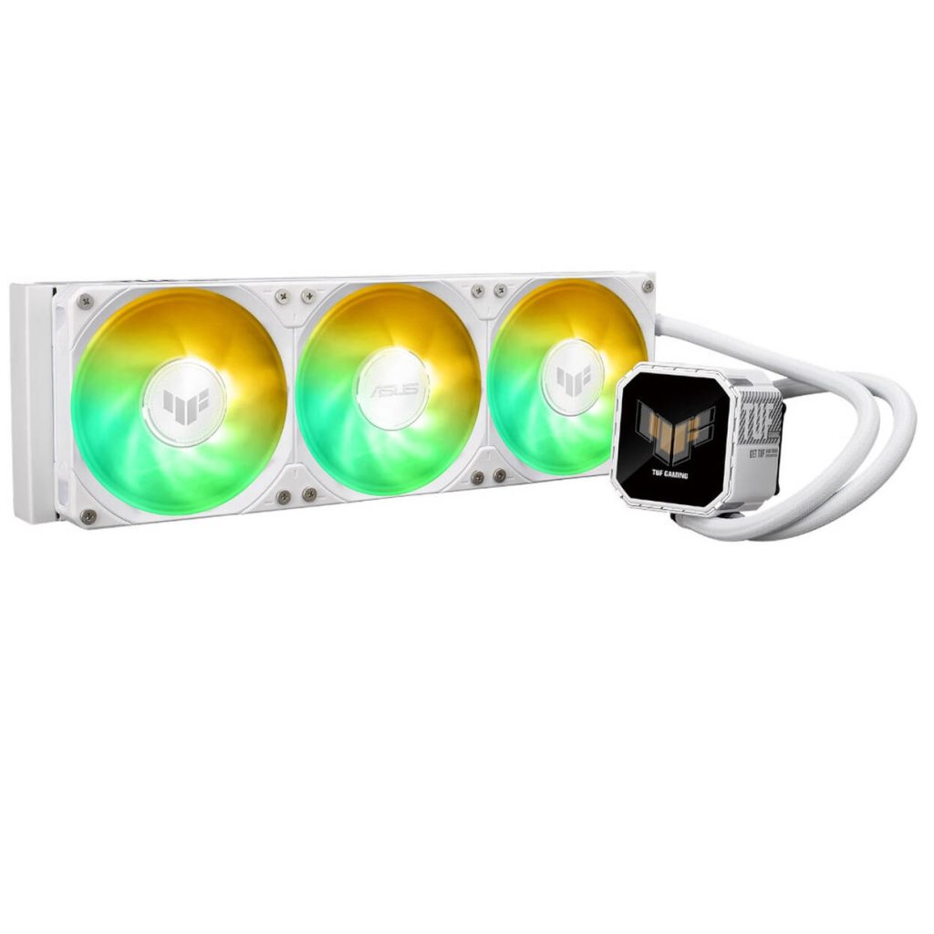 ASUS TUF Gaming LC III 360 ARGB LCD AiO Water Cooling - 360mm, white : image 1