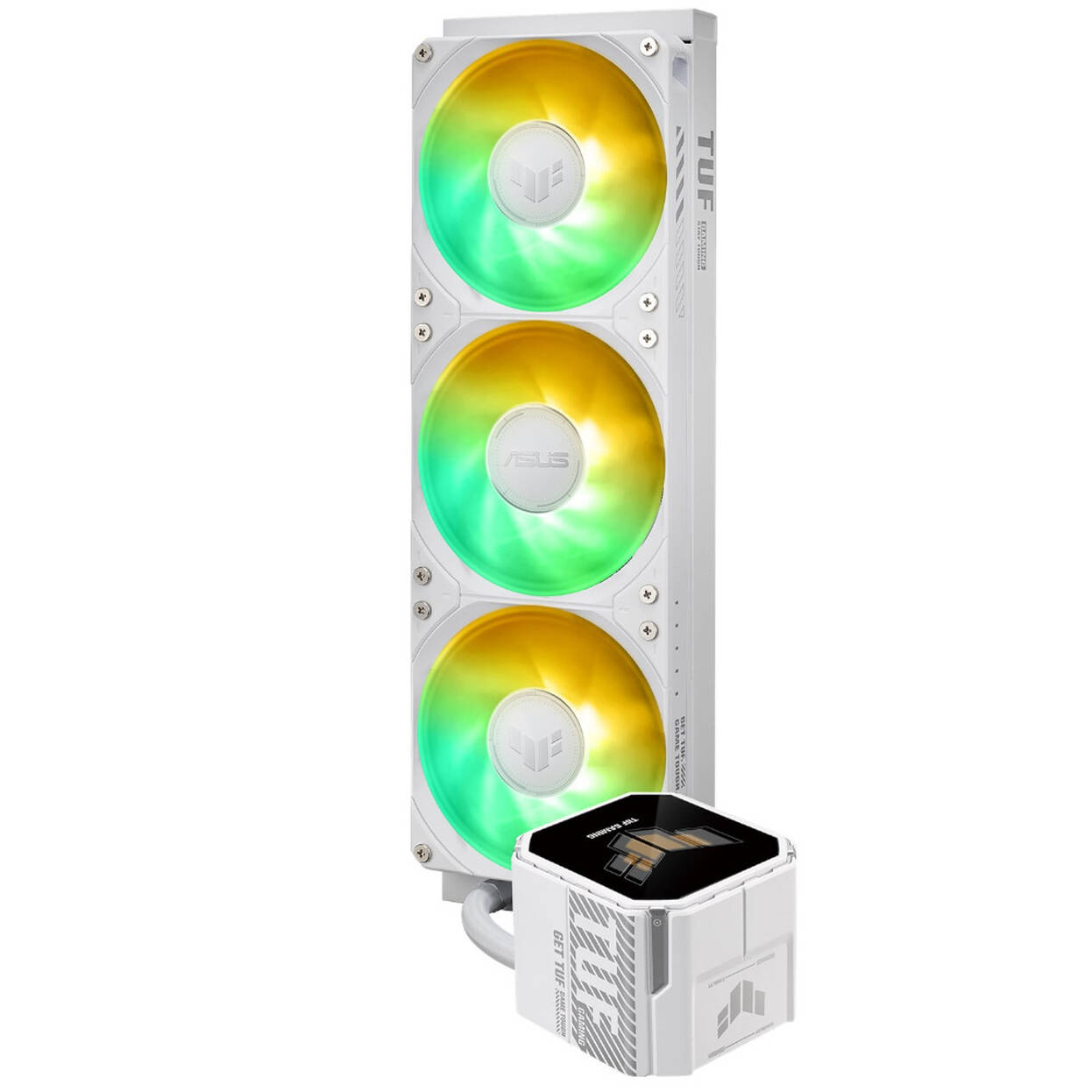 ASUS TUF Gaming LC III 360 ARGB LCD AiO Water Cooling - 360mm, white : image 4