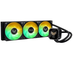 ASUS TUF Gaming LC III 360 ARGB LCD AiO Water Cooling, 2.8” LCD - 360mm, black