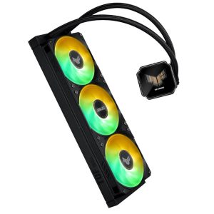 ASUS TUF Gaming LC III 360 ARGB LCD AiO Water Cooling, 2.8” LCD - 360mm, black