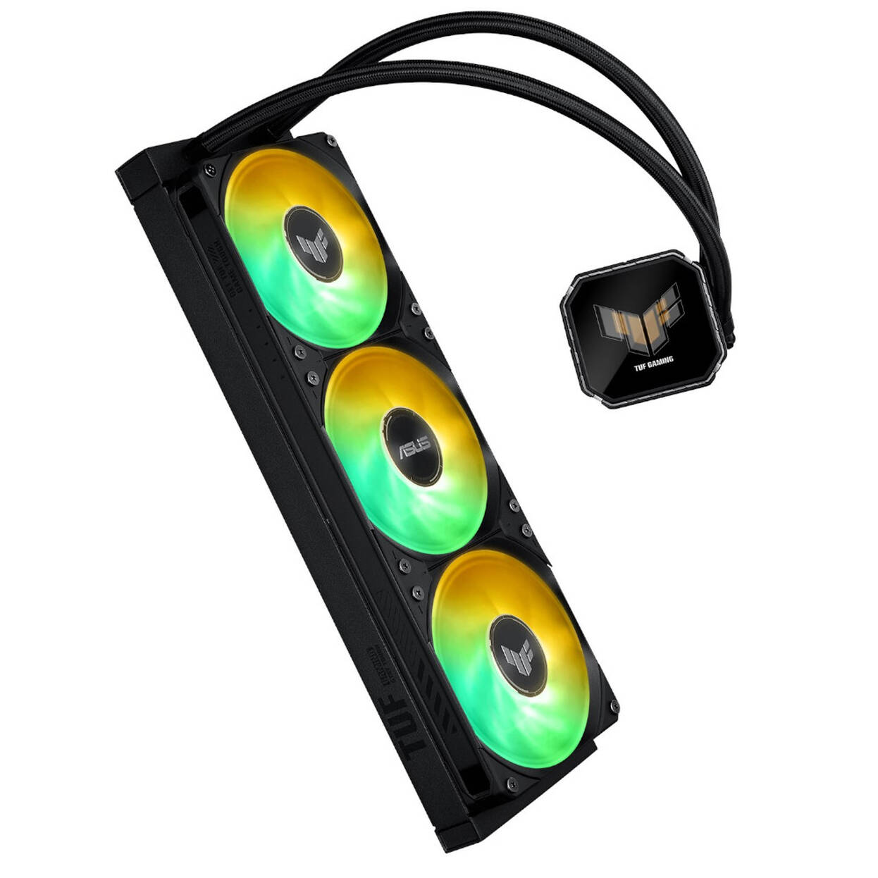 ASUS TUF Gaming LC III 360 ARGB LCD AiO Water Cooling, 2.8” LCD - 360mm, black