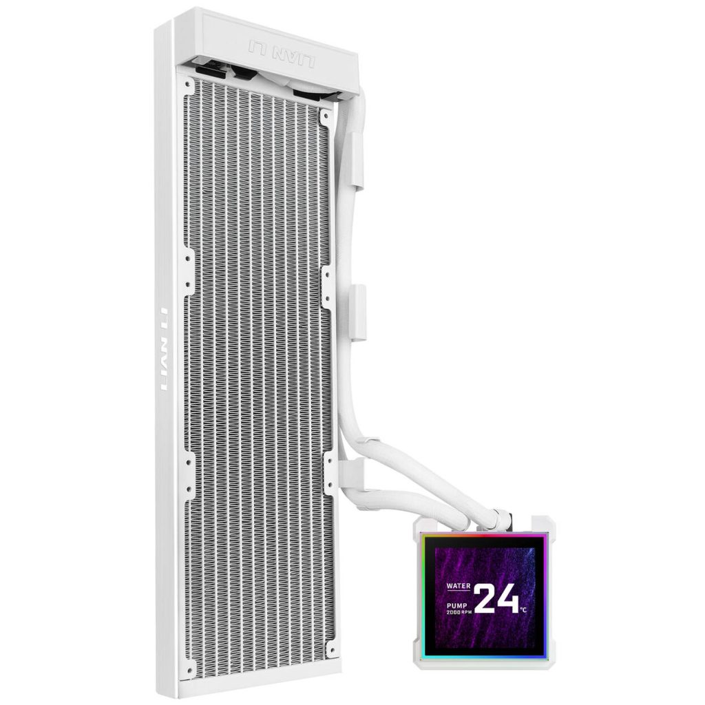 Lian Li HydroShift II LCD-S 360N AiO Water Cooling, RGB, LCD Display - without fans, 360mm, white