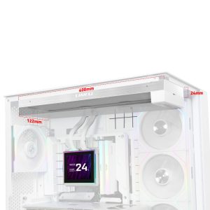 Lian Li HydroShift II LCD-S 360N AiO Water Cooling, RGB, LCD Display - without fans, 360mm, white