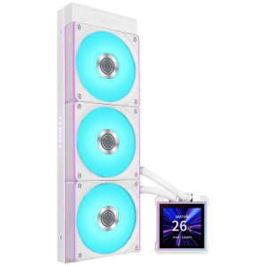 Lian Li HydroShift II LCD-S 360CL AiO Water Cooling, RGB, LCD Display - 360mm, white
