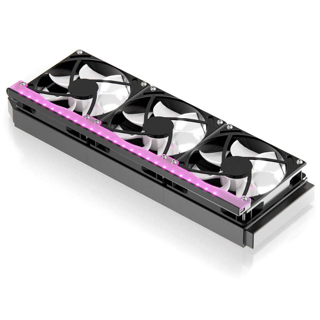 Singularity Computers ARGB and UV LED strips for 360mm radiator