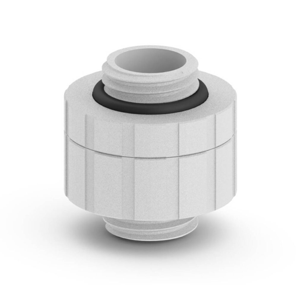 Bitspower Artemis Rotary Extender - Sandblast Silver