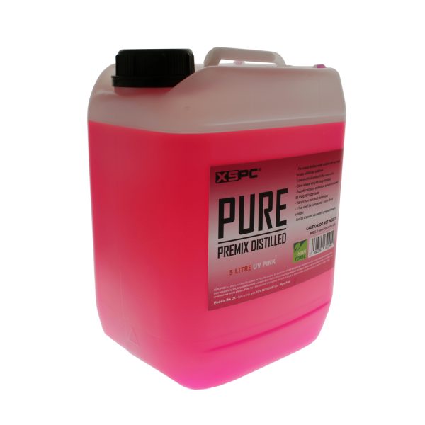 XSPC PURE Premix Distilled Container – UV Pink – 5L