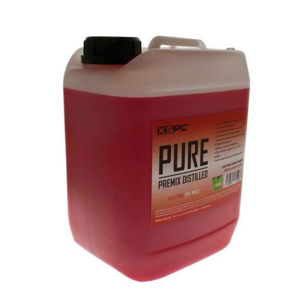XSPC PURE Premix Distilled Container – UV Red- 5L