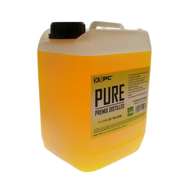 XSPC PURE Premix Distilled Container – UV Yellow – 5L