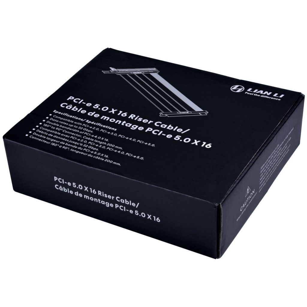 Lian Li PCIe 5.0 Riser Cable - 200mm : image 6