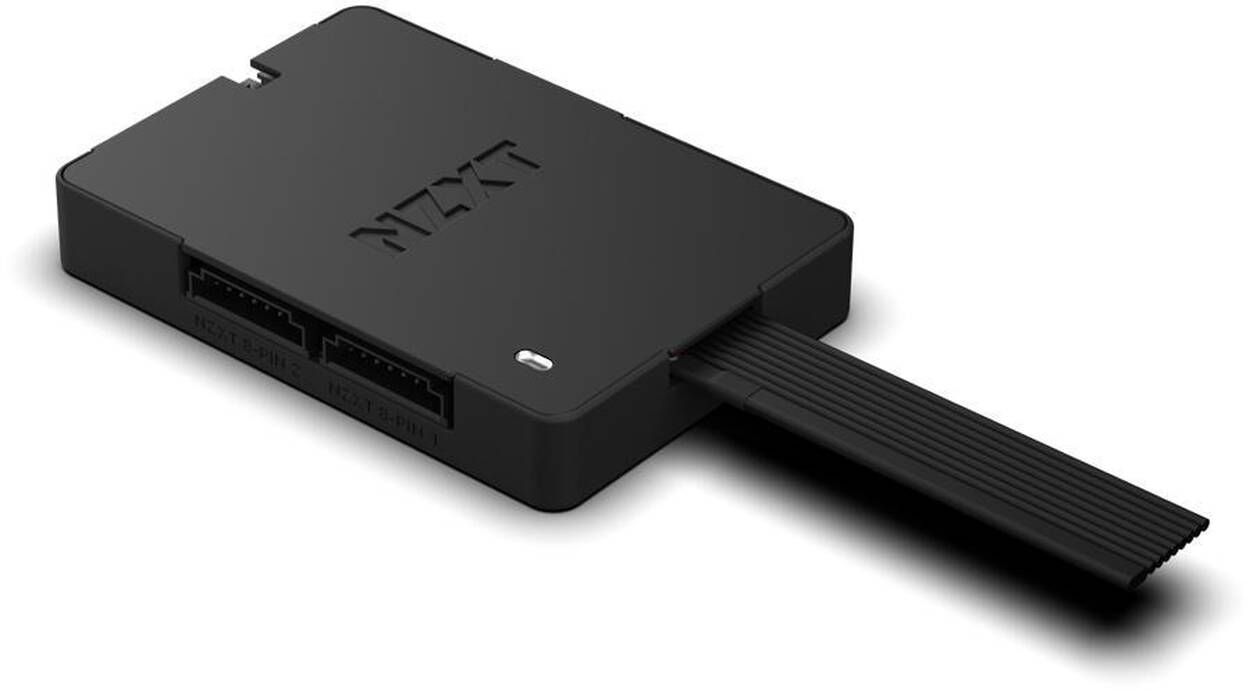 NZXT Control Hub RGB and Fan Controller, CAM-compatible - black