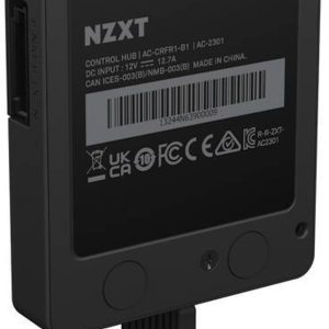 NZXT Control Hub RGB and Fan Controller, CAM-compatible - black