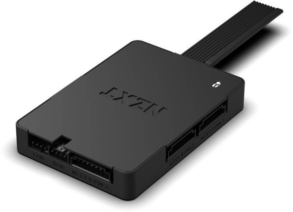 NZXT Control Hub RGB and Fan Controller, CAM-compatible - black
