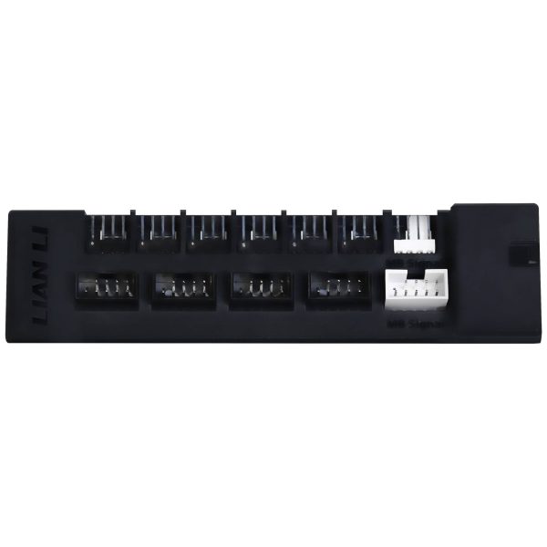 Lian Li EDGE HUB, 4x USB, 6x PWM – black
