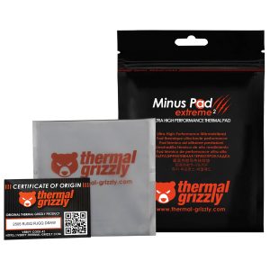 Thermal Grizzly Minus Pad Extreme 2 Thermal Pad - 100 × 100 × 1 mm