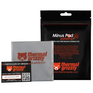 Thermal Grizzly Minus Pad Extreme 2 Thermal Pad - 100 × 100 × 1.5 mm