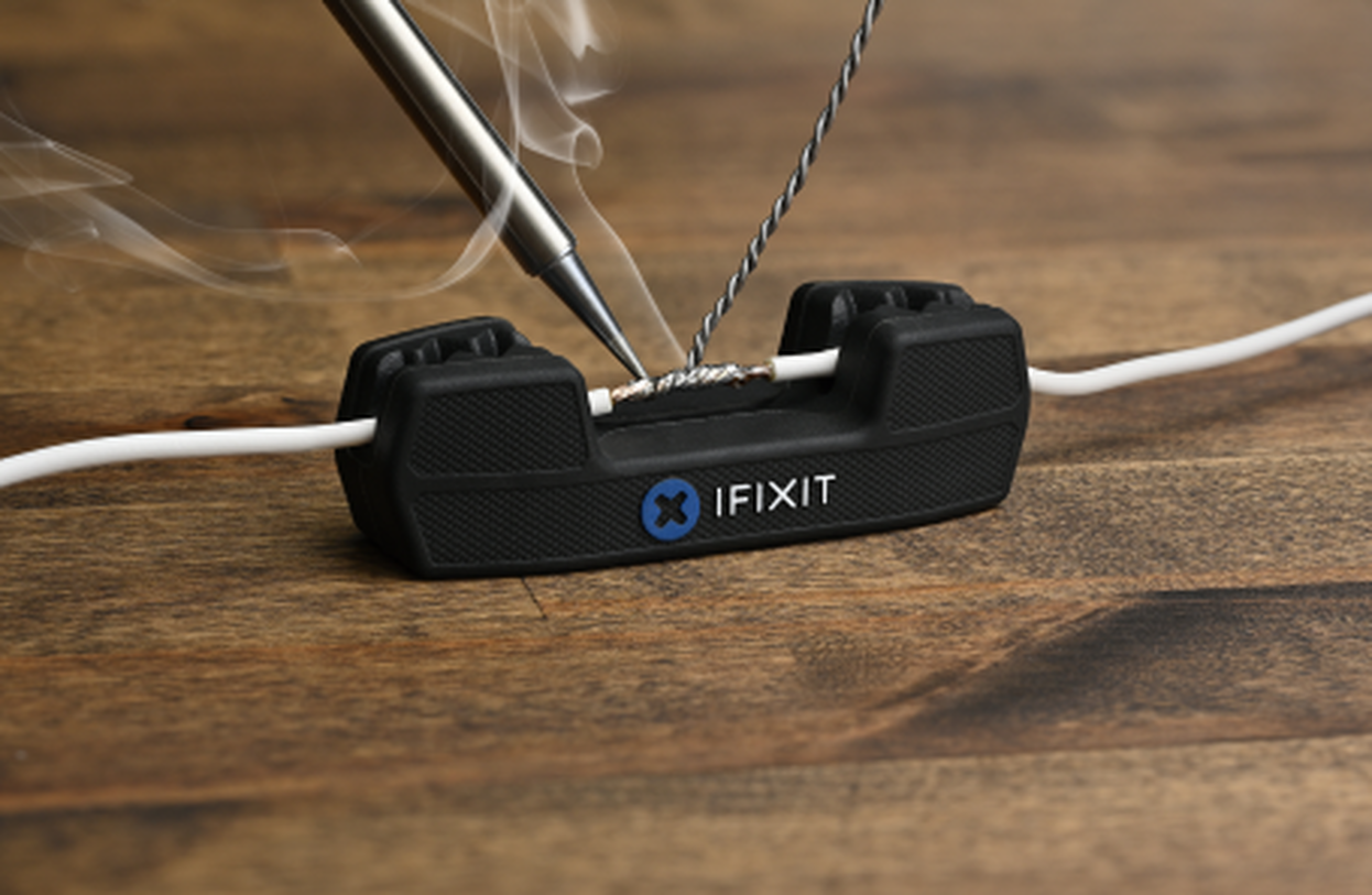 iFixit Soldering Splint, 0-4 mm, magnetic - black