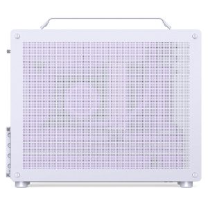 Jonsplus (Jonsbo) Z20 Mesh PC Case, Mini Tower, Micro-ATX, with Carrying Handle - White