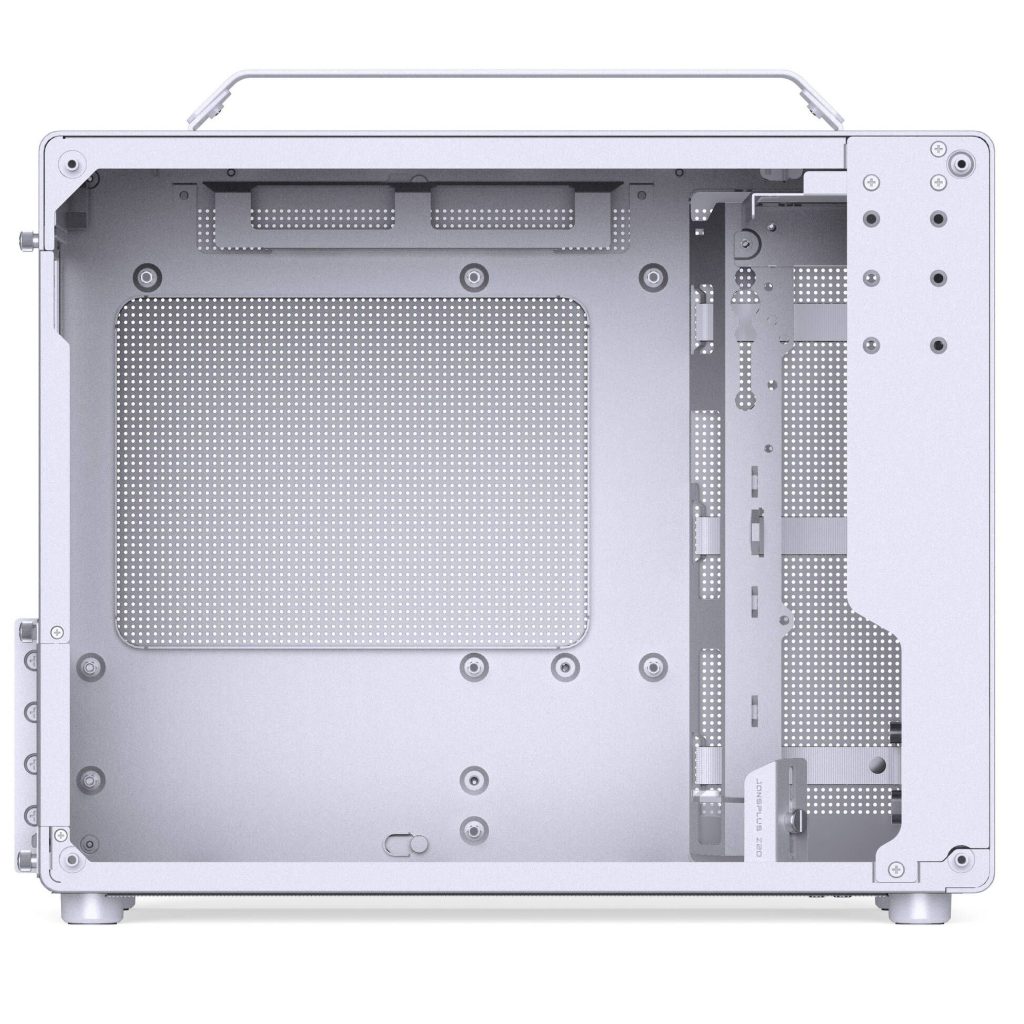 Jonsplus (Jonsbo) Z20 Mesh PC Case, Mini Tower, Micro-ATX, with Carrying Handle - White