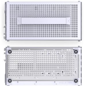 Jonsplus (Jonsbo) Z20 Mesh PC Case, Mini Tower, Micro-ATX, with Carrying Handle - White