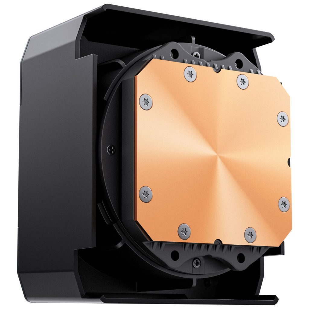 Jonsbo TF3-360SCB AIO CPU Cooler with LCD, ARGB - 360mm, Black