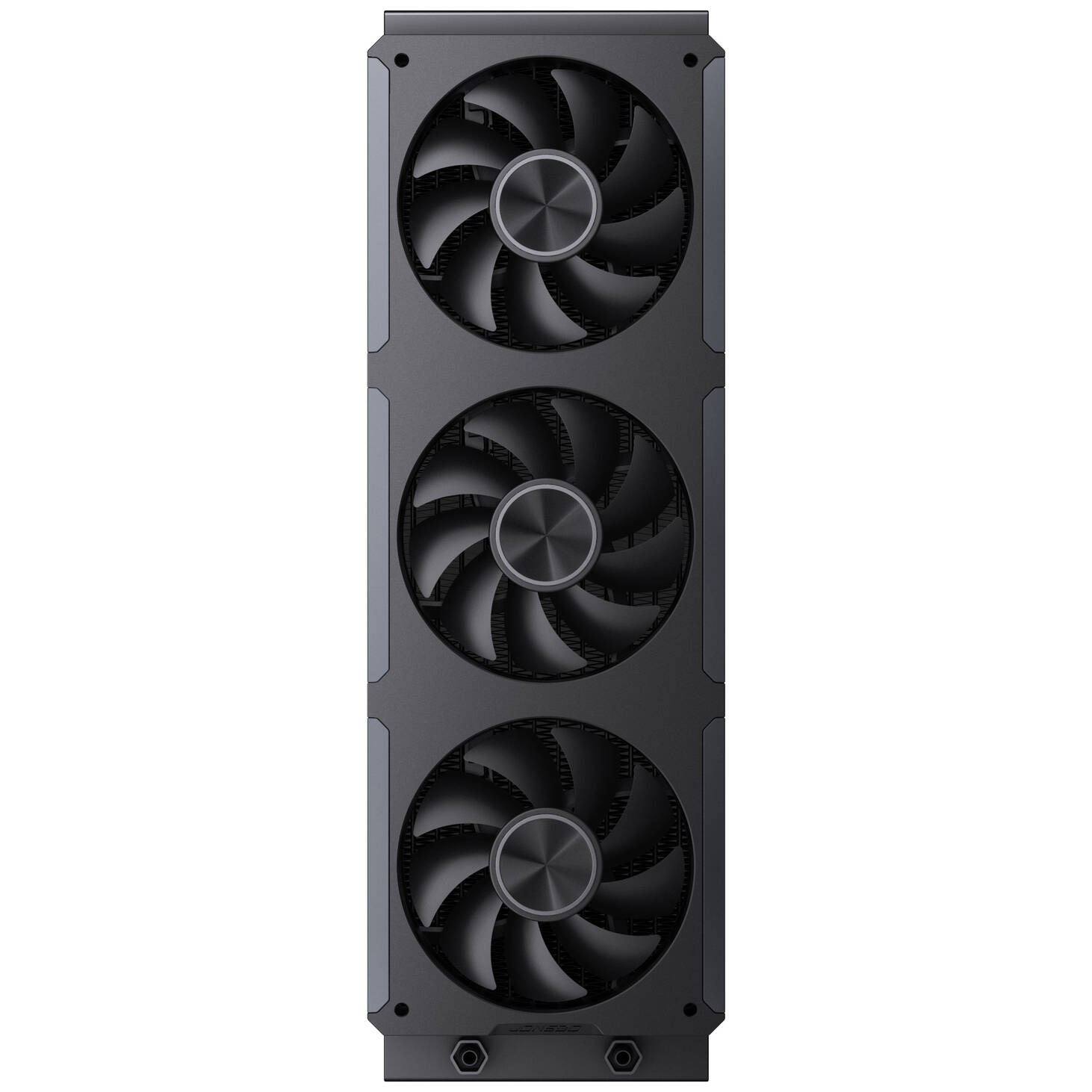 Jonsbo TF3-360SCB AIO CPU Cooler with LCD, ARGB - 360mm, Black