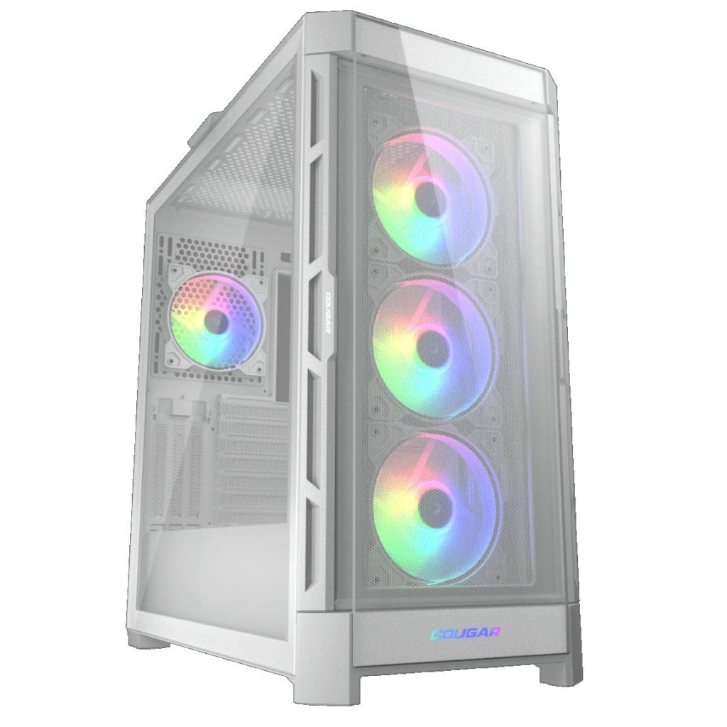 Cougar Duoface Pro RGB Mid Tower White Case with 4 ARGB Fans