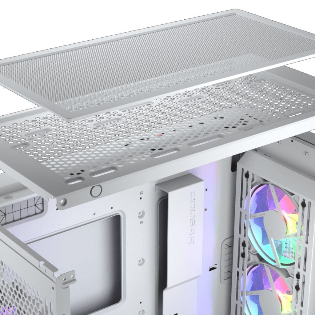 Cougar Duoface Pro RGB Mid Tower White Case with 4 ARGB Fans