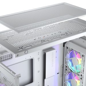 Cougar Duoface Pro RGB Mid Tower White Case with 4 ARGB Fans